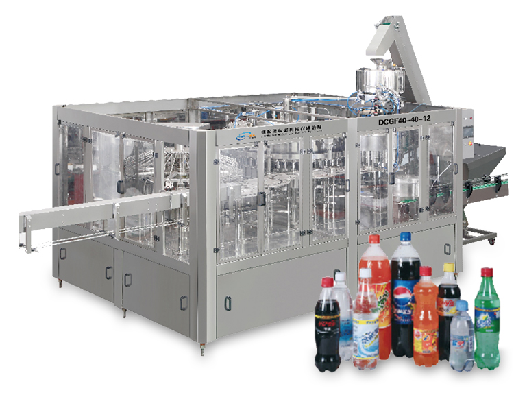 DCGF Series Carbonated Drink 3-in-1 Filling Machine
