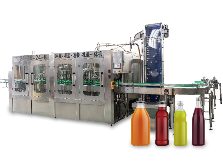 GDGF Series 4-in-1 Juice Filling Machine