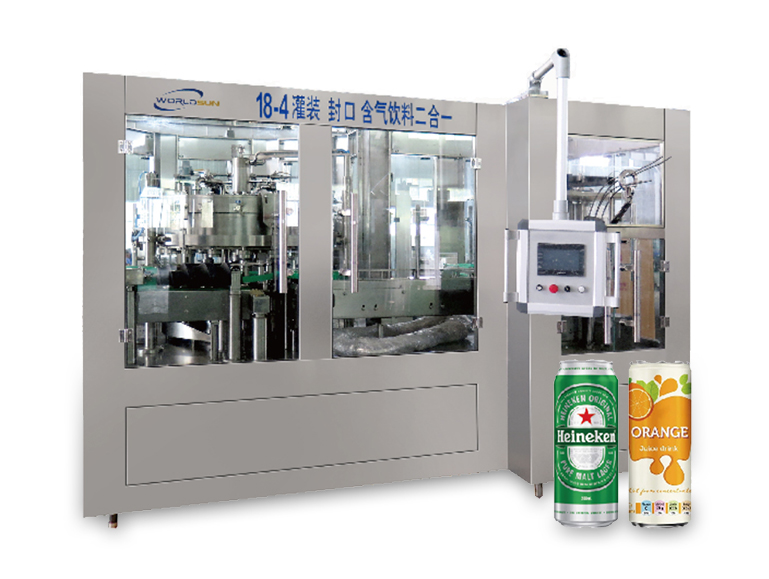 GDF Series Can Filling and Sealing Machine  for Carbonated Drink